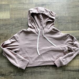 Pink cropped sweater